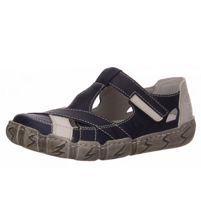 Rieker Slipper in blau
