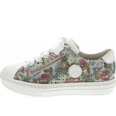 Rieker Sneaker low in weiss-multi