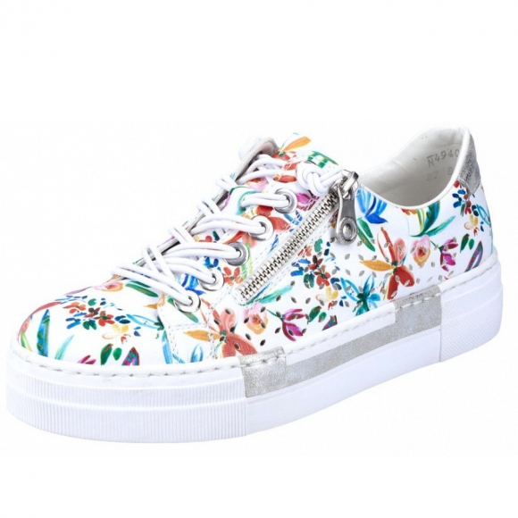 Rieker Sneaker in weiss multi