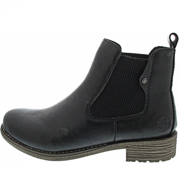 Rieker Chelsea Boot in schwarz