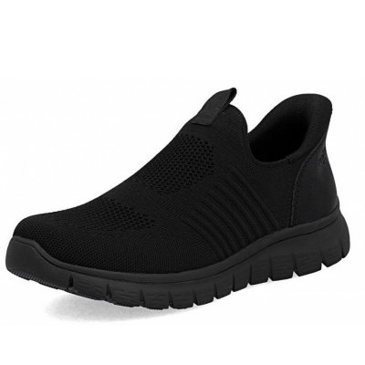 Rieker Slipper in schwarz schwarz