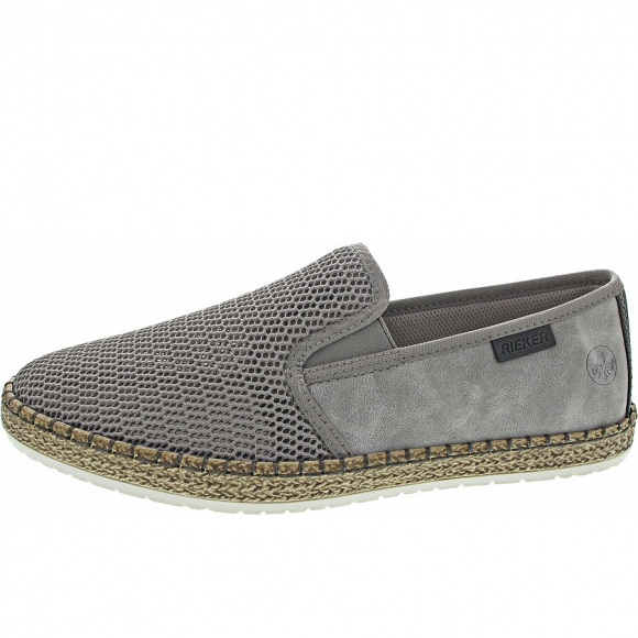 Rieker Slipper in grau/grigio/blei