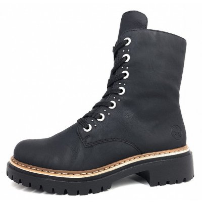 Rieker Belinga Schnürstiefel in 00 Schwarz