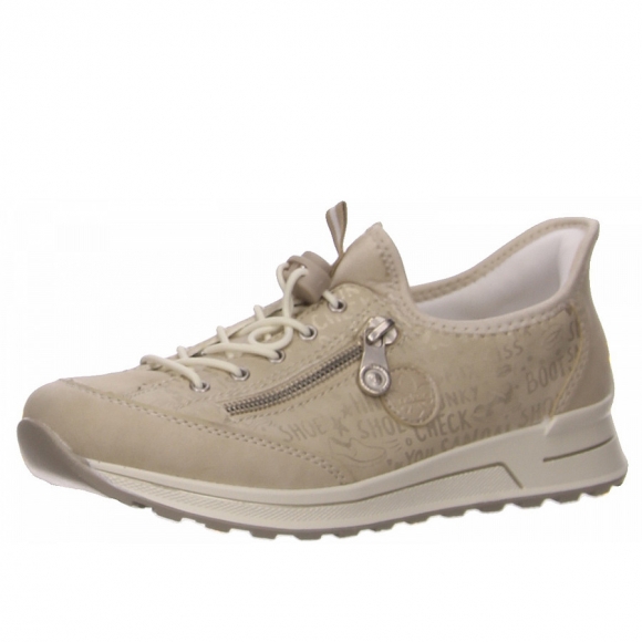Rieker Schnürer in beige