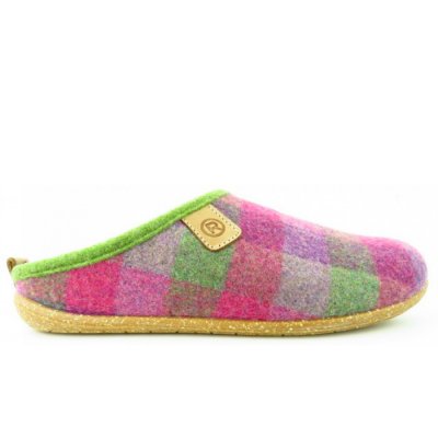 Rohde Softfilz pink bunt Hausschuh in PINK Rohde Softfilz pink bunt Hausschuh in PINK