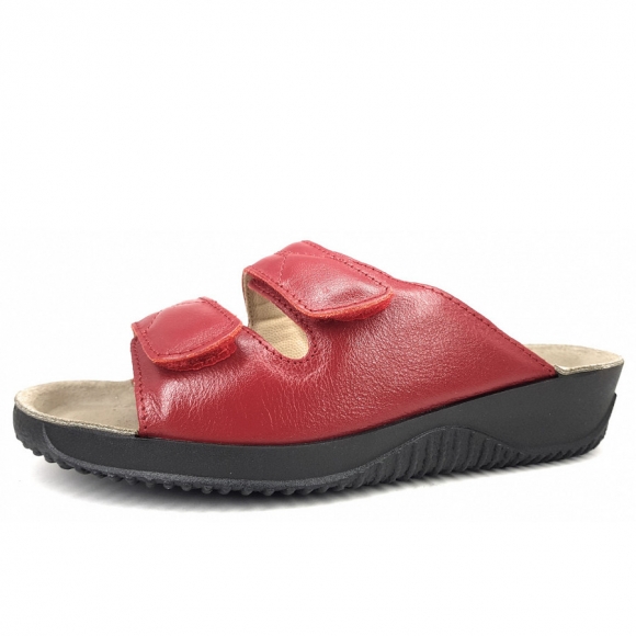 Rohde Soltau Hausschuh in 43 Cherry