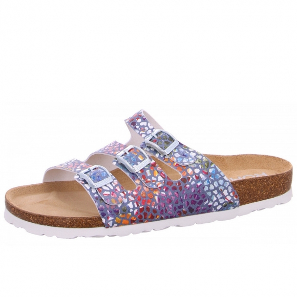Rohde Alba Pantolette in 55 jeans multi