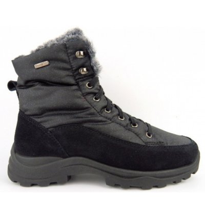 Rohde Velour/Glitter schw. H Stiefelette in SCHWARZ