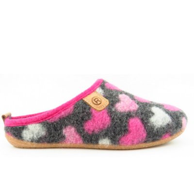 Rohde Walkfilz pink Hausschuh in PINK Rohde Walkfilz pink Hausschuh in PINK