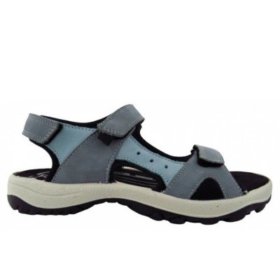 Rohde Nubuk jeans Sandale in JEANS
