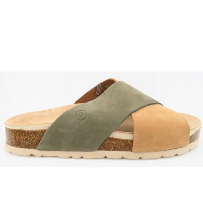 Rohde Nubuk olive Pantolette in OLIVE Rohde Nubuk olive Pantolette in OLIVE