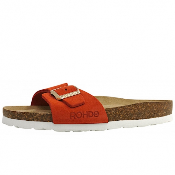 Rohde ALBA Pantolette in rot/kiss 41