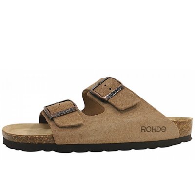 Rohde Grado Pantolette in Camel 75