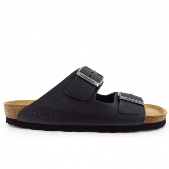 Rohde Leder Pantolette in OCEAN