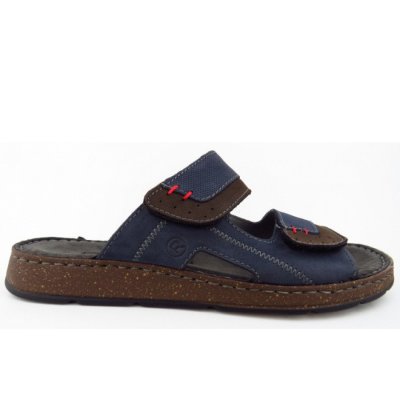 Rohde Nubuk Pantolette in marine
