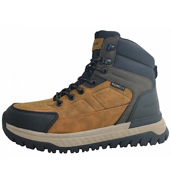 Romika Schnürstiefel in black/nuts