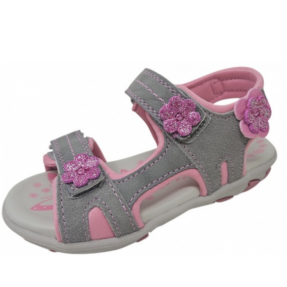 S.Cool Sandale in grau rose