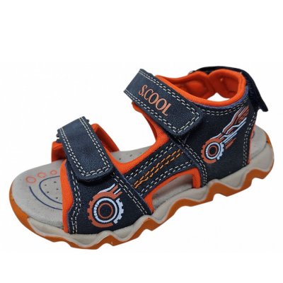 S.Cool Sandale in navy orange S.Cool Sandale in navy orange