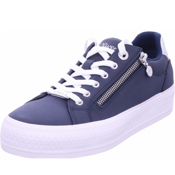 s.Oliver Halbschuh in blau