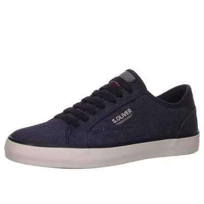 s.Oliver he.-slipper Schnürer in blau