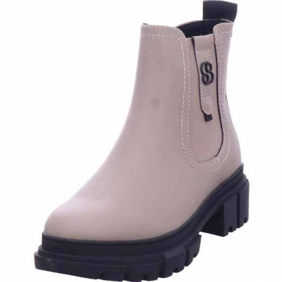 s.Oliver damen stiefelette Stiefelette in beige