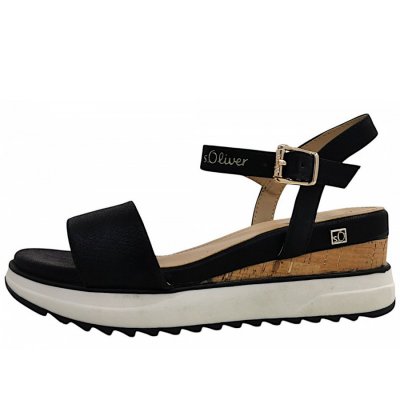 s.Oliver Sandale in black 0A1 s.Oliver Sandale in black 0A1
