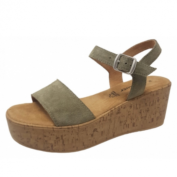 s.Oliver S.Oliver Sandalette in pistachio