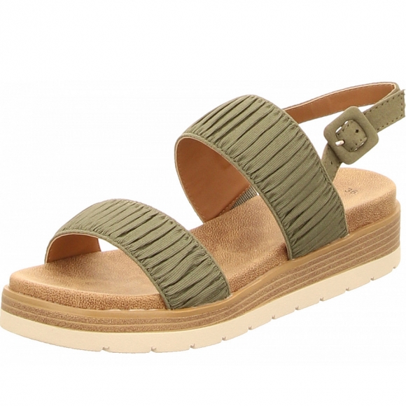 s.Oliver sandalette Sandalette in grün
