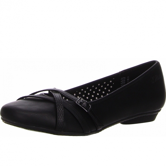 s.Oliver Ballerina in schwarz