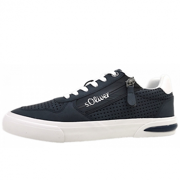 s.Oliver sportlicher Schnürer in 805 navy