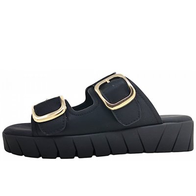 s.Oliver Pantolette in black 001