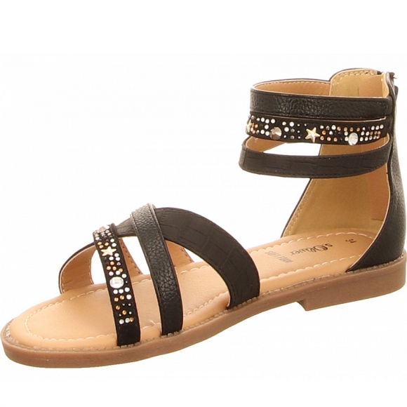 s.Oliver ki.-sandalette Sandalette in schwarz