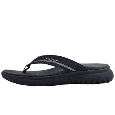 s.Oliver Pantolette in black 001