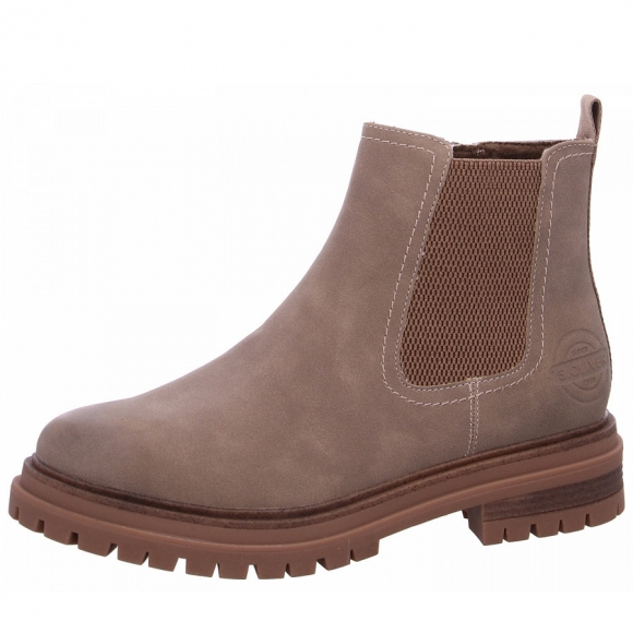 s.Oliver Chelsea Boot in 341 taupe
