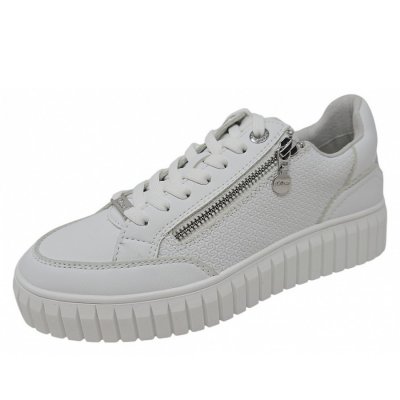 s.Oliver S.Oliver sportlicher Schnürer in white combi