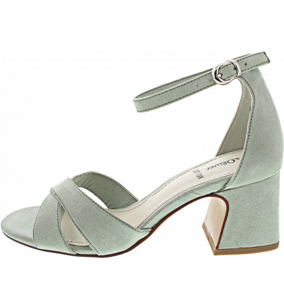 S.Oliver Sandalette in PALE GREEN