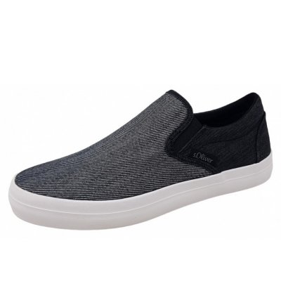 s.Oliver Slipper in schwarz