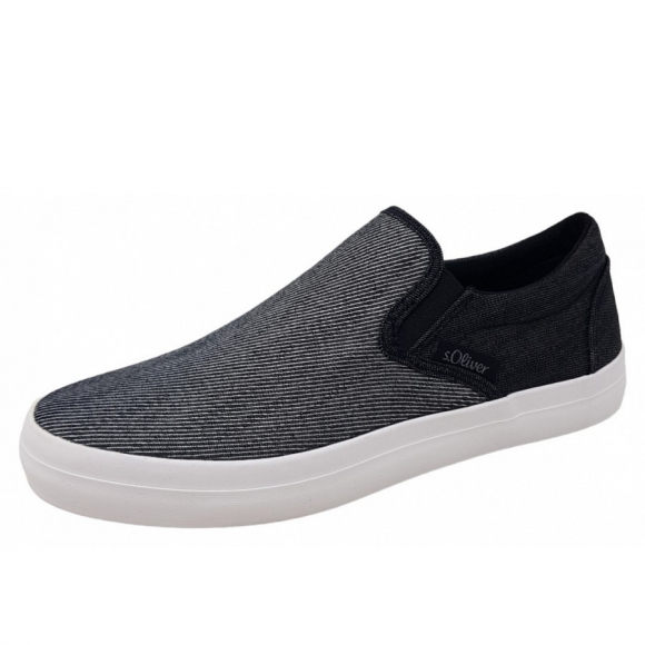 s.Oliver Slipper in schwarz