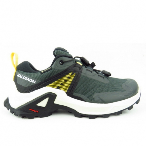 Salomon X Raise GTX J grün Wanderschuh in grün