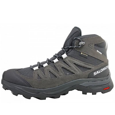 Salomon X-Ward MD GTX Wanderschuh in ebony/phantom/black