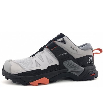 Salomon X Ultra 4 GTX W Wanderschuh in Alloy/Quiet Shade/ Burnt Sienna