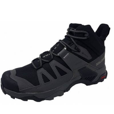 Salomon XUltra 4 Mid Wide GTX Wanderschuh in black magnet Salomon XUltra 4 Mid Wide GTX Wanderschuh in black magnet