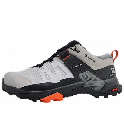Salomon X Ultra 4 MID Wide GTX Wanderschuh in alloy/quiet shade