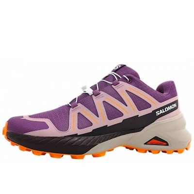 Salomon Speedcross Peak Wanderschuh in concordgrape/dawnpink/nec