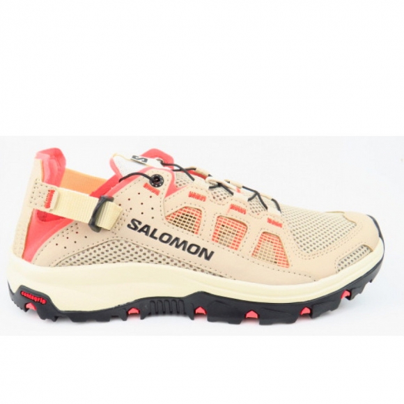 Salomon Techamphibian 5 W beige Sandale in beige