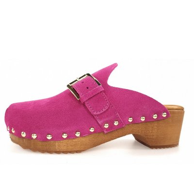 Sandro Rosi Olanda Pantolette in Fuxia Sandro Rosi Olanda Pantolette in Fuxia