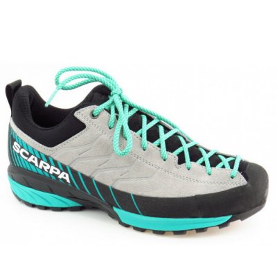 Scarpa Mescalito Woman Wanderschuh in gray/tropical green