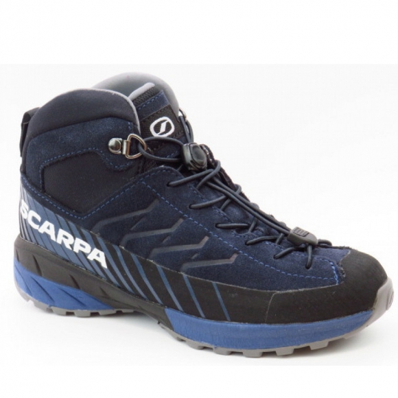 Scarpa Mescalito MID KID GTX bla Wanderstiefel in blau kombi.