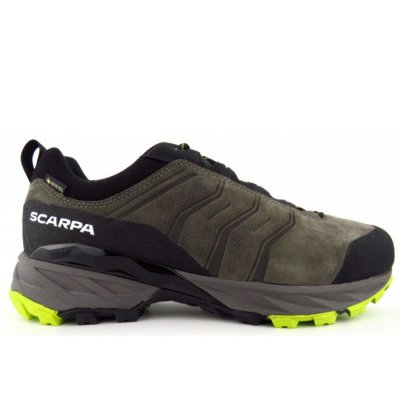 Scarpa Rush Trail GTX Wanderschuh in titanium lime Scarpa Rush Trail GTX Wanderschuh in titanium lime
