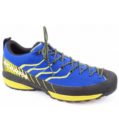 Scarpa Mescalit KN sea/lemon Wanderschuh in blau/gelb Scarpa Mescalit KN sea/lemon Wanderschuh in blau/gelb